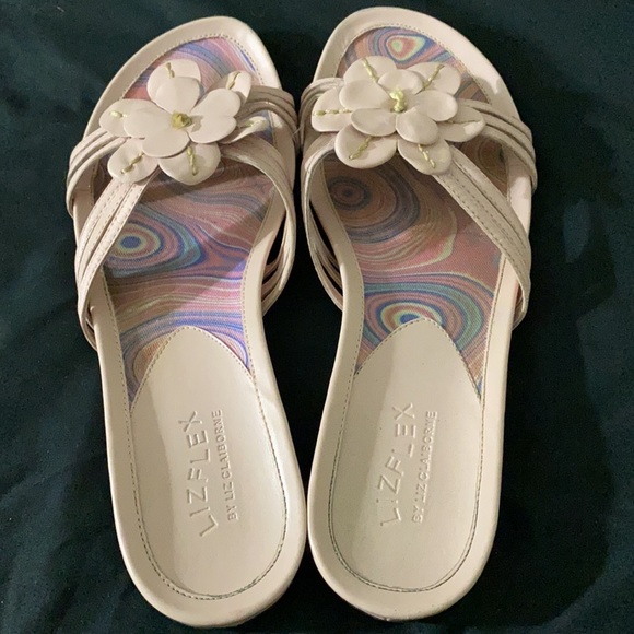 Blush Pink LIZFLEX  Sandals by Liz Claiborne - Picture 3 of 10